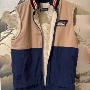 Roughroads x Porsche 953 Reversible Teddy Vest